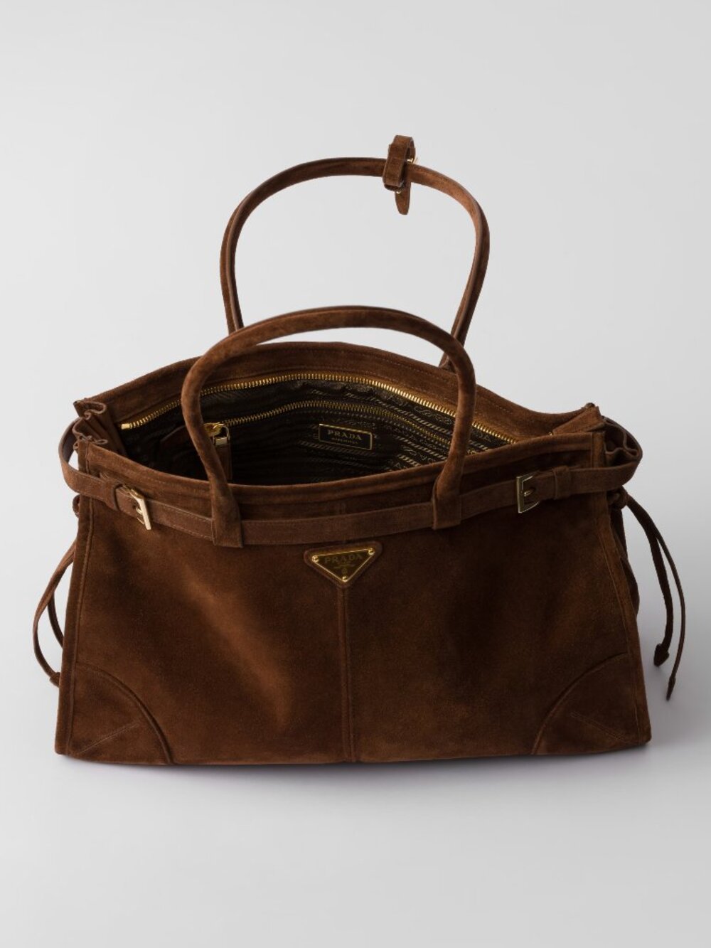 Prada Suede Bonnie Bag